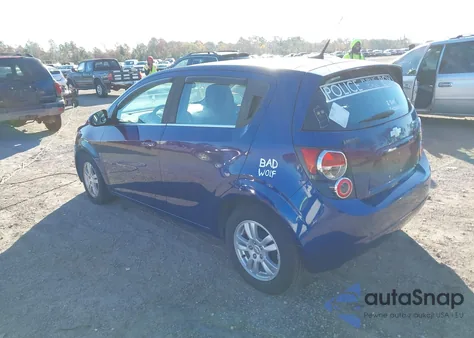 2012 Chevrolet Sonic 2Lt from USA, damaged, VIN 1G1JC6SH3C4210468